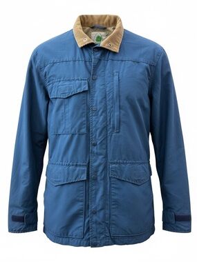 Vintage Sierra Designs Blue Field Jacket Men's Small Outdoor Utility